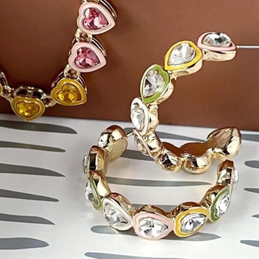 Park Lane Candy Hearts Earrings NIB